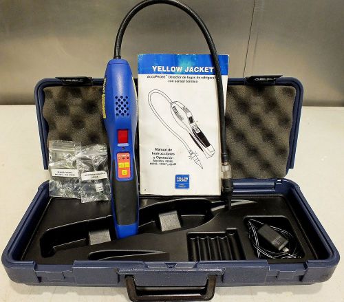 YELLOW JACKET 69365 ACCUPROBE REFRIGERANT LEAK DETECTOR W/CARRYING CASE
