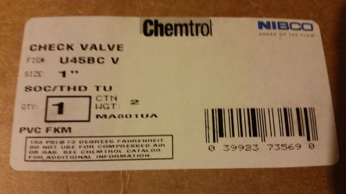 Nibco ball check valve 1&#034; for sale