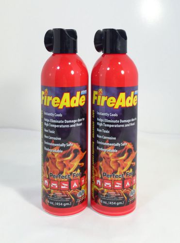 Lot of 2 FireAde Kool Fire Extinguishers Expire 04/2020 ~ FREE SHIPPING