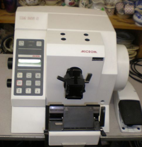 MICROM MODEL HM 355S MOTORIZED, PROGRAMMABLE MICROTOME
