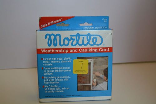Mortite Weatherstrip and Caulking Cord B2 Grey