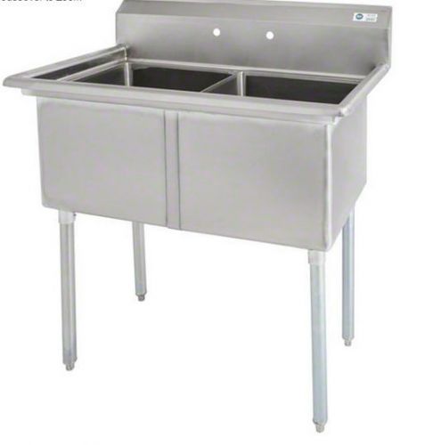 Two Compartment Sink(18&#034;L x 18&#034;W)