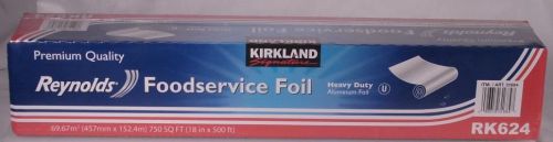500&#039; x 18&#034; heavy duty reynolds® kirkland signature™ aluminum foil bulk wrap for sale
