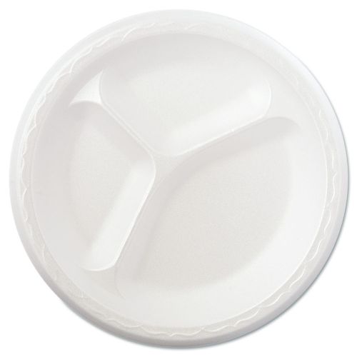 Genpak Foam 8.88&#034; Dinnerware Plate (Carton of 500)