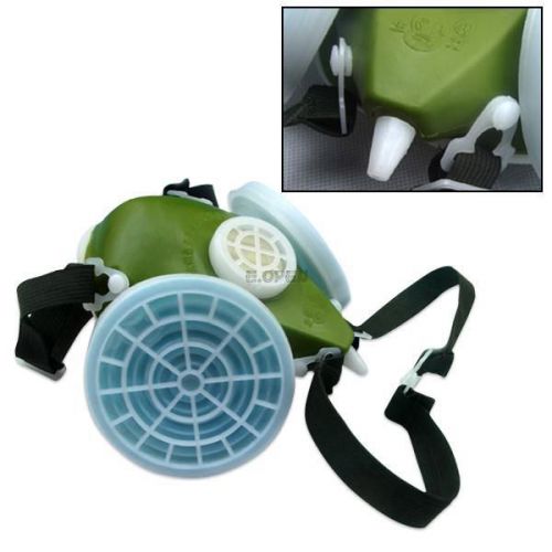 Dual Respirator Cartridges Gas Mask Anti-Dust Twin Chemical Spray Paint Safety
