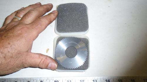 MACHINIST TOOLS MILL LATHE New Unused Solid Carbide Robb Jack Saw Blade 1&#034; Bore