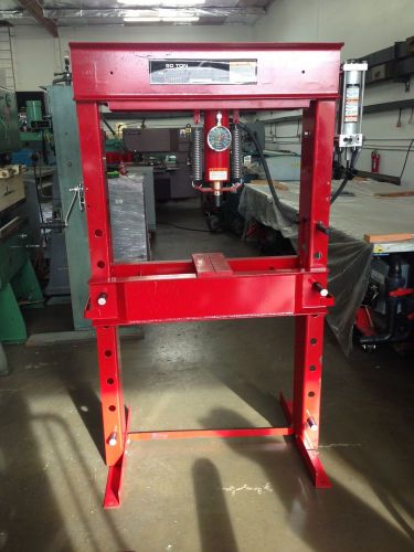 Sunex model 5250, manual, 50 ton h-frame press for sale