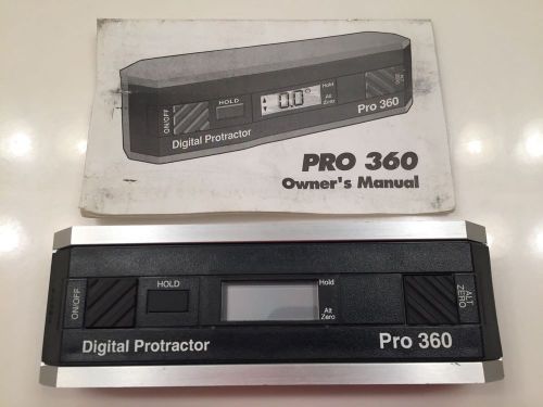 Digital Protractor Pro 360 Digital Level Great For Pipe Fitter