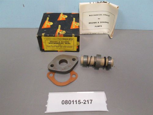 Lot of 5 Brown &amp; Sharpe Mechanical Pump Seal Kits 713-9020-270 &amp; 713-9010-270