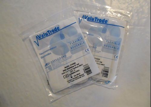 AxelGaard Valutrode Electrodes - White/Rectangle - 2 Pack - EBS B05