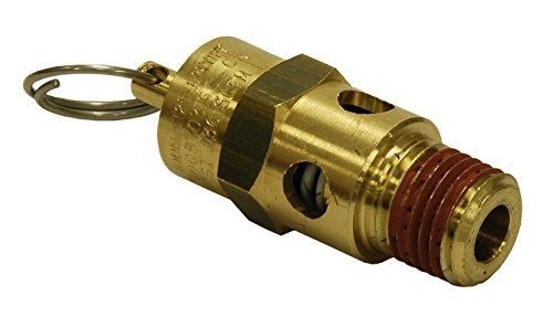 Hot Max 28072 Safety Valve for Air Compressors, 1/4-Inch Male NPT