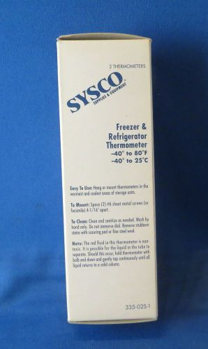 Sysco Thermometer