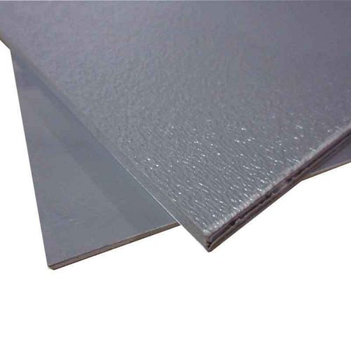 24&#034;x48&#034;x 1/8&#034; GREY ABS PLASTIC SHEET VACUUM FORMING TEXTURED