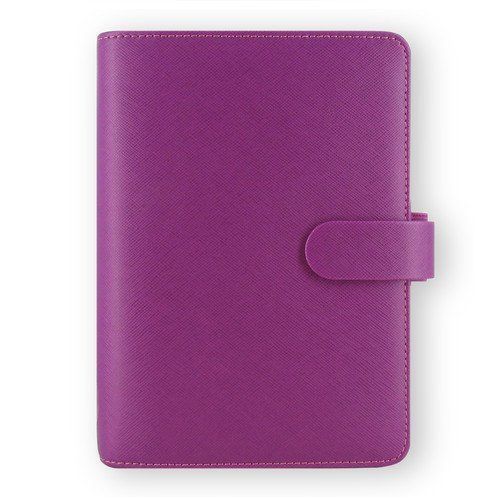 Filofax Personal Organizer Agenda, Saffiano Raspberry 2016 Calendar 022453