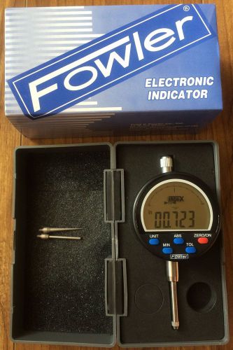 Fowler Electronic Indicator 54-520-025-1 in original hard plastic molded case