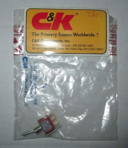 NEW Toggle Switch C&amp;K Components #7201 Made In USA