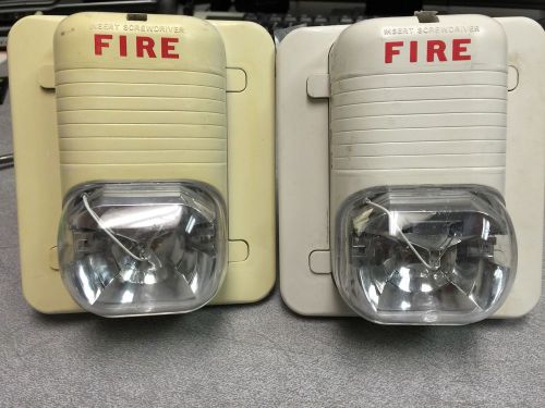 Fire alarm strobes x2 for sale
