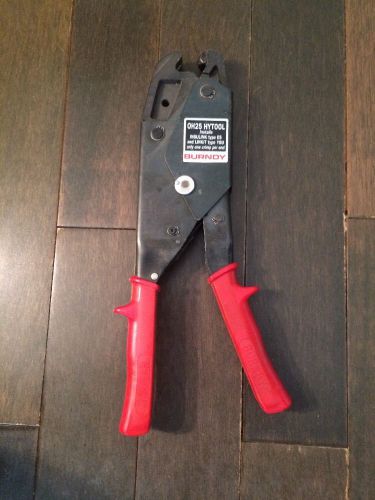 Burndy oh25 hytool hand operated full cycle ratchet crimper new out of  box for sale