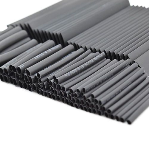 127pcs assorted ?2/2.5/3.5/5/7/10/13mm 2:1 heat shrink tubing sleeving cable kit for sale