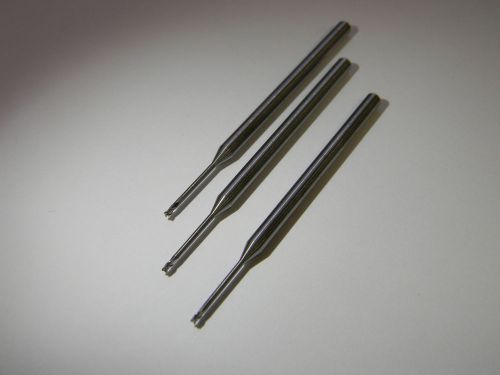 Accupro 58748591 3/64 x 1/8 x .070 x 2.5 x.57  3f  ball nose single end mills for sale