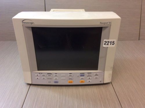 Datascope Passport XG Patient Monitor Parts Unit #2215