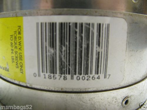 Fernco 3000-33 proflex coupling, connects 3&#034; ci, to 3&#034; pl., st. or xh ci., nnb for sale