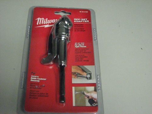 Milwaukee offset adapter- aircraft,aviation, automotive, truck tools for sale
