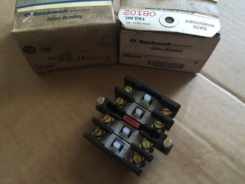 Allen Bradley Relay Contact Cartridge 700-NA40 700NA40 Series B Lot of 2 New