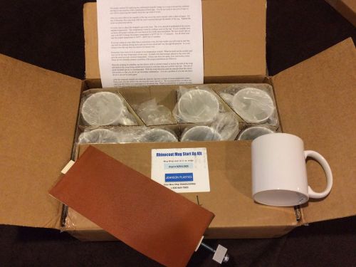 12 RhinoCoat Sublimation Mug Starter Kit with Mug Wrap