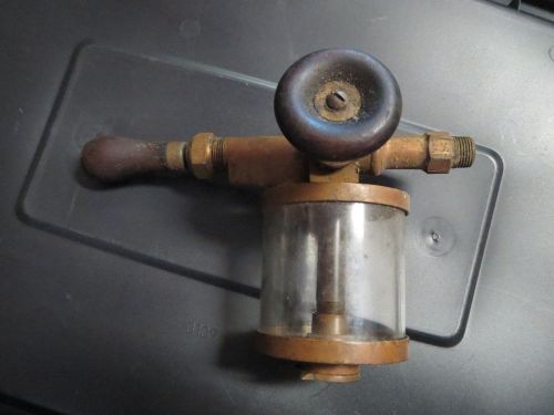 ESSEX CORP. BRASS OILER HIT MISS GAS ENGINE STEAM