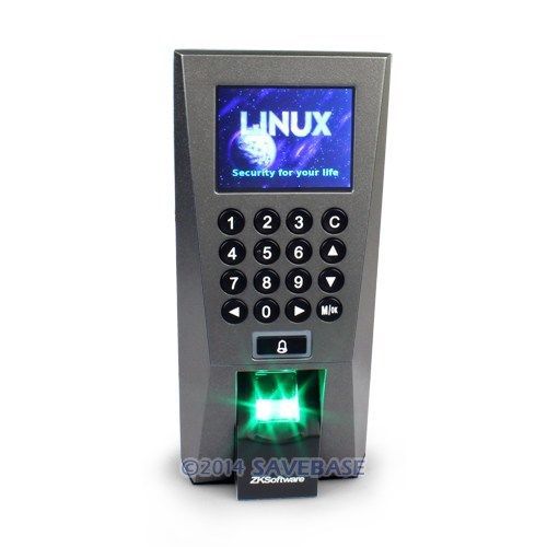 Innovative fingerprint time clock and access control and system+tcp/ip+usb port for sale
