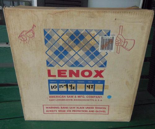 Case 10 lenox neo-type5 bandsaw blade 9229 15ft 15&#039;9&#034;x1/2&#034;4t hook tool for sale