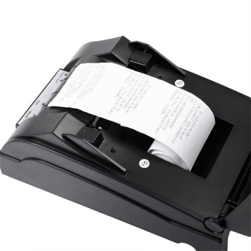 Usb mini 58mm pos thermal dot receipt bill printer set roll paper pos-5890t #* for sale