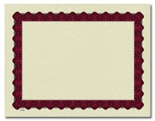 Great papers! metallic red certificate, 8.5 x 11 inches, 25 count (934125) for sale