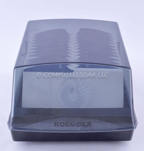 Vintage Rolodex 3 x 5 covered card file