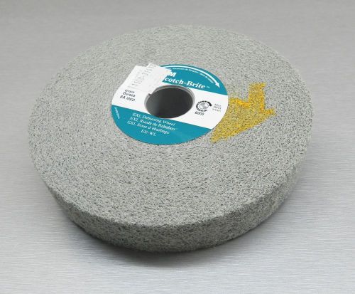 1 pcs of 3M Scotch Brite 6&#034; x 1/2 x 1&#034; Deburring Wheel 11S MED 33187