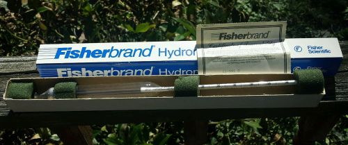 FISHER lab glass hydrometer 11-555G Specific Gravity
