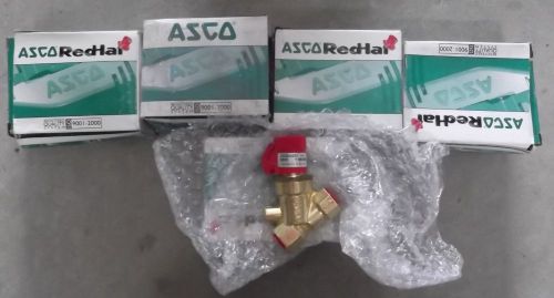 5 Asco Red-Hat 1/4&#034; Adjustable Flow Control Valves