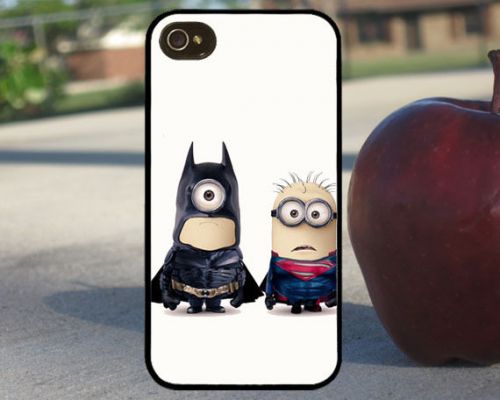 Wm4Minion-Batman_and_Superman Apple Samsung HTC Case Cover