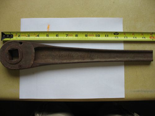 Lowell wrench co. no. 17 ratchet vintage worcester mass. usa for sale