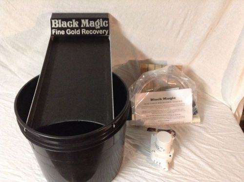 Mini bucket black magic cleanup sluice for sale