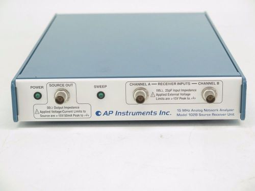 AP Instruments 102B 15MHz Analog Network Analyzer Source Receiver Unit