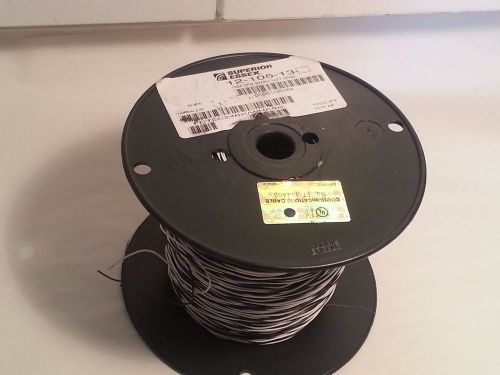 Superior Essex 12-105-13 24 AWG 1 Pair Cross-Connect Wire 1x24 DFW BK/WH 1000ft