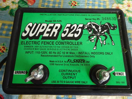 Fi-Shock Super 525 Electric Fence Controller