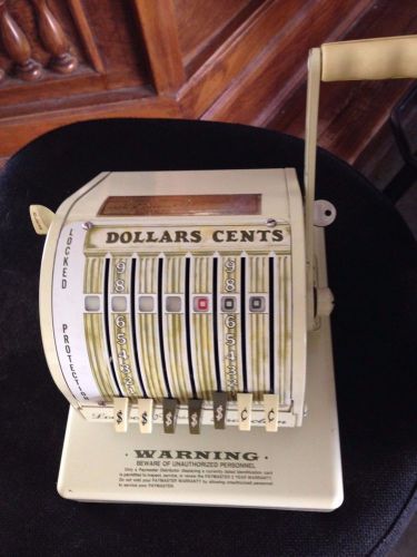 Vintage Paymaster Check Writer Series X-550