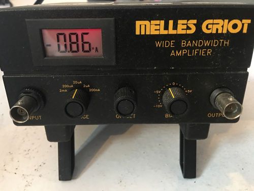 Melles Griot Wide Bandwidth Transimpedance Amplifier 5 MHz Bandwidth 13AMP005