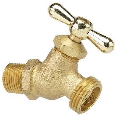 Homewerks worldwide llc hose bibb, straight, no-kink, brass, 3/4 mp x 3/4-in. for sale