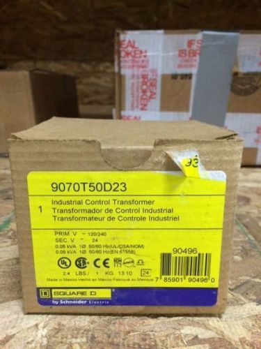 Square d industrial control transformer 9070t50d23 for sale