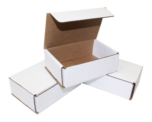 400 - 6x4x2 White Corrugated Shipping Mailer Packing Box Boxes PH