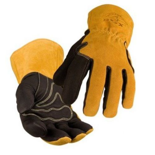 Revco Industries BM88L BSX BM88 Extreme Pig Skin MIG Welding Gloves, Water Large